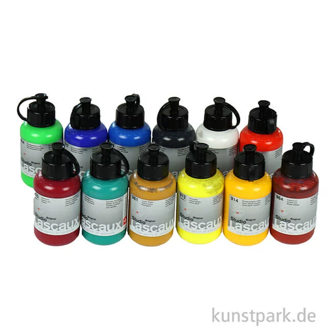 Artikelbild 2 des Artikels “Lascaux STUDIO Acryl-Set mit 12 x 85 ml “
