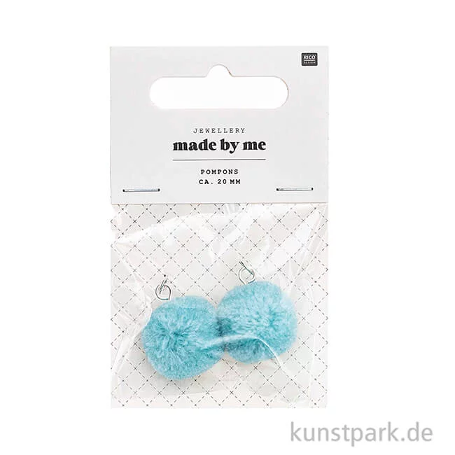 Artikelbild 2 des Artikels “Anhänger Pompons - Mint, 2er Set “