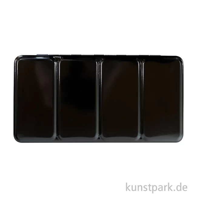 Artikelbild 2 des Artikels “Aquarell-Leerkasten aus Metall für 48 halbe oder 24 ganze Näpfe “