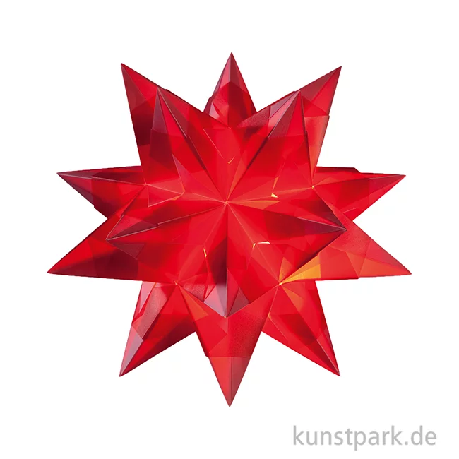 Artikelbild 2 des Artikels “Bascetta-Stern Bastelset, 115g, 15x15 cm - rot “