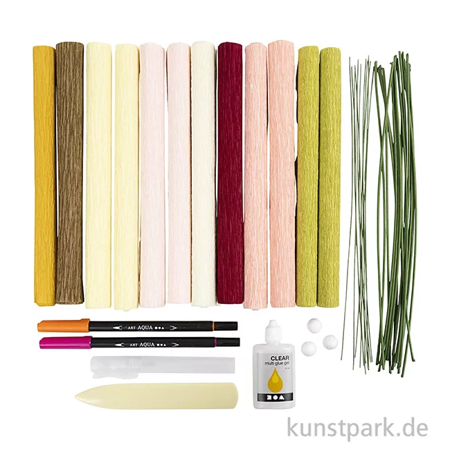 Artikelbild 2 des Artikels “Bastelset - Blumenstrauß aus Krepppapier “