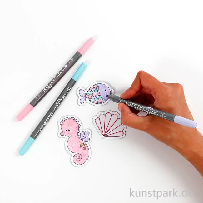 Artikelbild 2 des Artikels “Bastelset - Im Meer, Deko für Magnete “