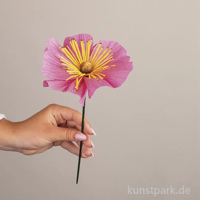 Artikelbild 2 des Artikels “Bastelset Krepppapier Blumen, Pastellfarben “