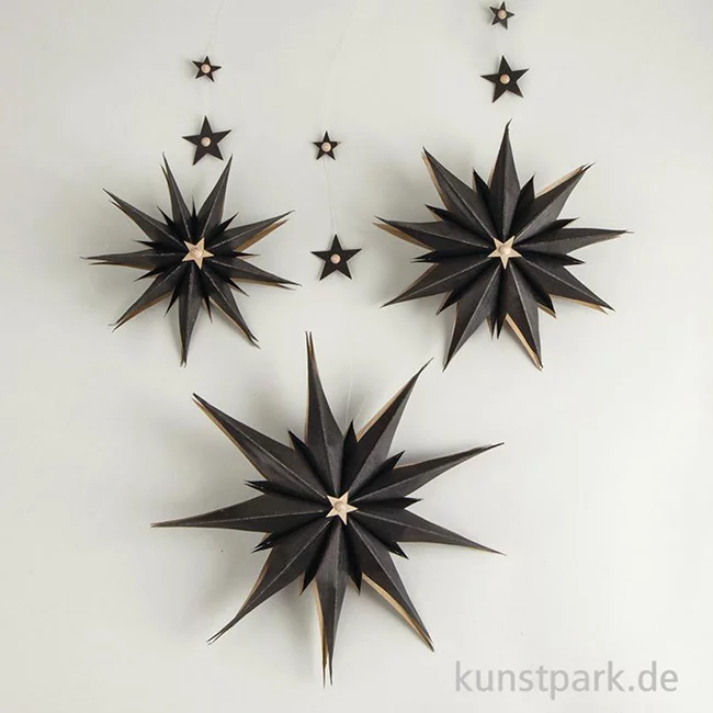 Artikelbild 2 des Artikels “Bastelset Papiersterne - Magic Stars, Material für 3 Sterne “
