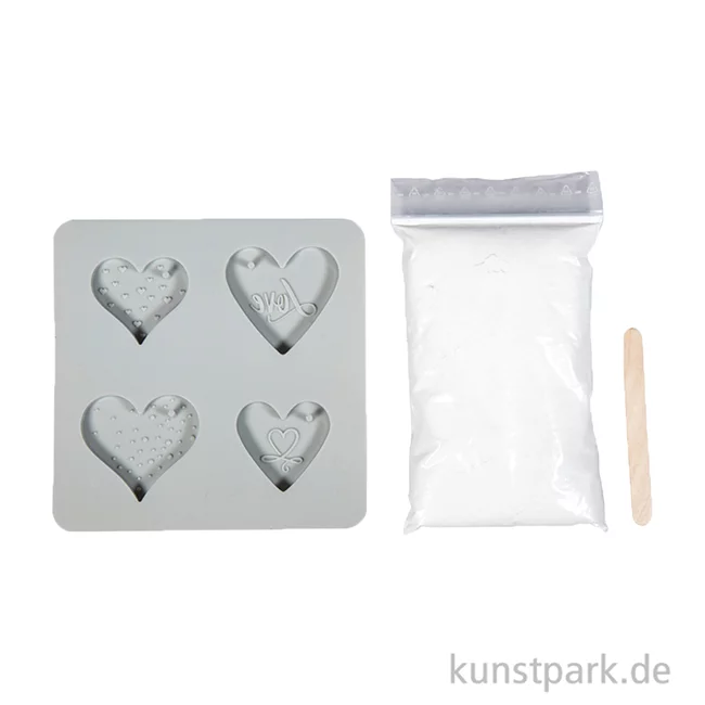 Artikelbild 2 des Artikels “Bastelset Raysin Deko-Anhänger Love, 4 Motive “