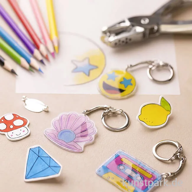 Artikelbild 2 des Artikels “Bastelset - Schrumpffolien + Zubehör für Accessoires “