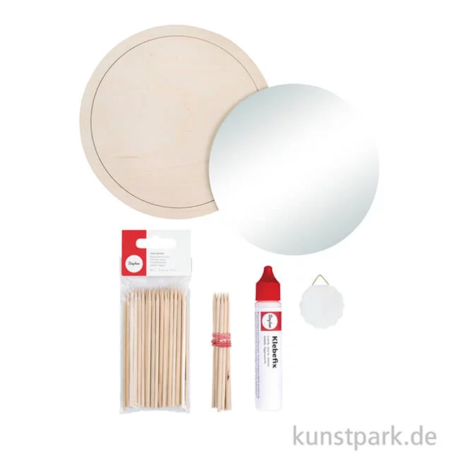 Artikelbild 2 des Artikels “Bastelset Sonnenspiegel klein - 32 cm, Spiegel 15 cm “