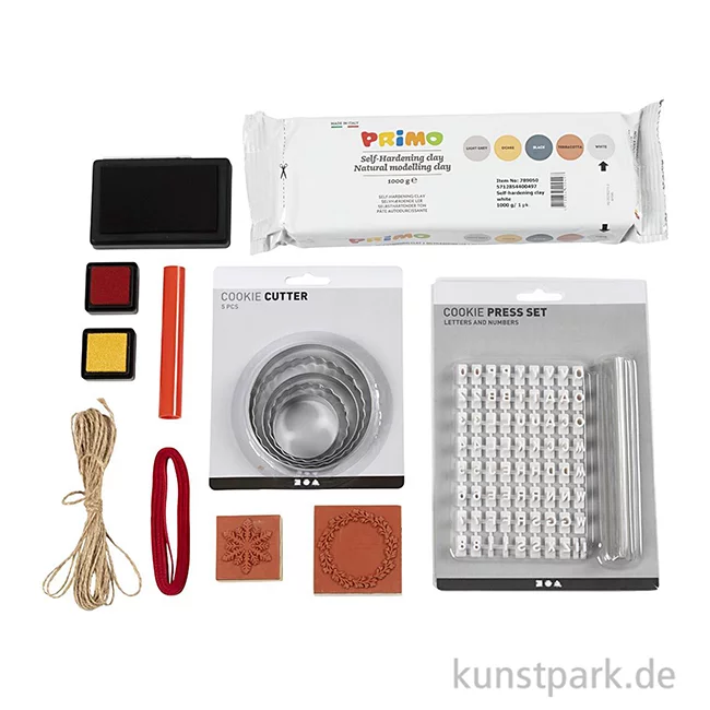 Artikelbild 2 des Artikels “Bastelset Weihnachtsschmuck aus Ton “