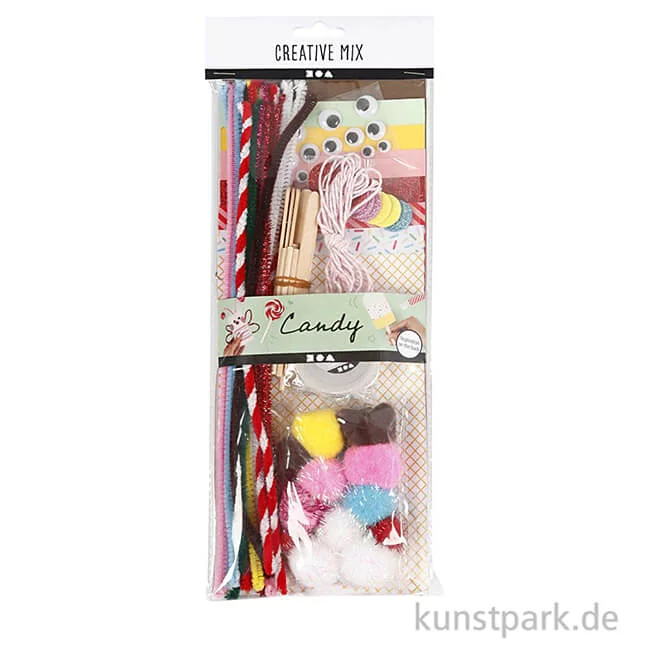 Artikelbild 2 des Artikels “Bastelset Candy mit viel Zubehör, Schnittbogen und Inspirationen “