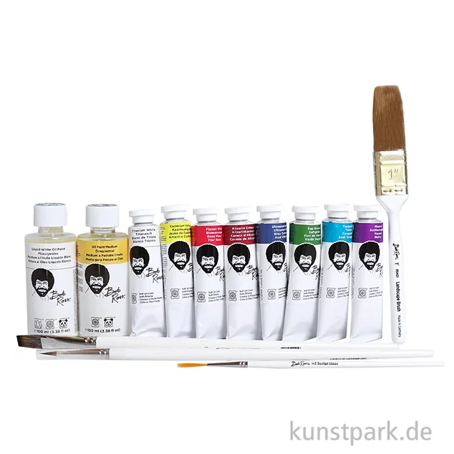 Artikelbild 2 des Artikels “Bob Ross - Blumen Malset mit viel Zubehör “