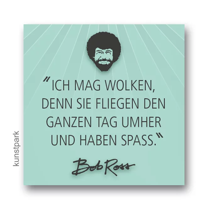 Artikelbild 2 des Artikels “Bob Ross Gutschein - Wolkenspaß 120,- EUR“