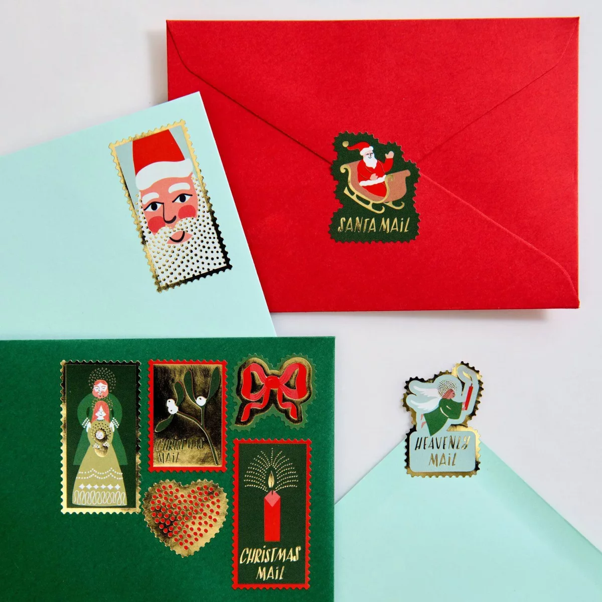 Artikelbild 2 des Artikels “Briefmarken-Sticker - Advent, Advent “