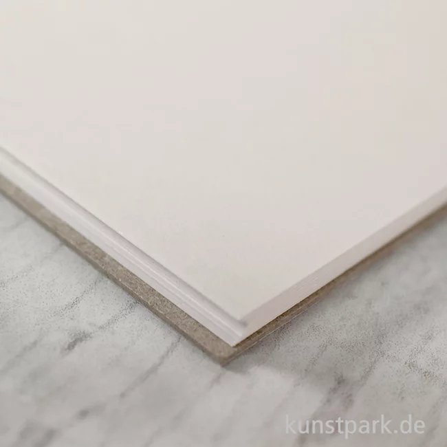 Artikelbild 2 des Artikels “Clairefontaine Paint'ON Papier, Glatt, 15 Blatt, 250g, Spiralblock “