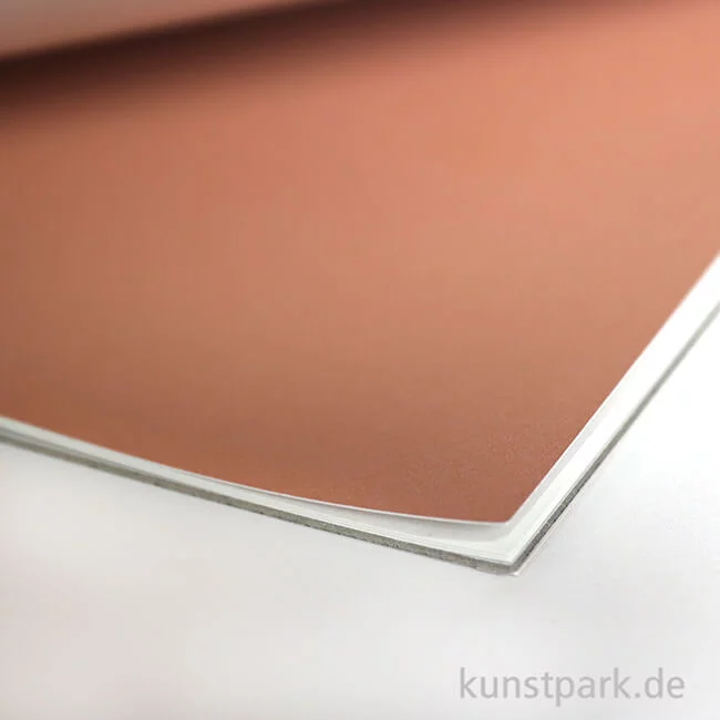 Artikelbild 2 des Artikels “Clairefontaine Pastelmat - 4-farbig Weiß, Braun, Sienna, Anthrazit, 24 x 30 cm “