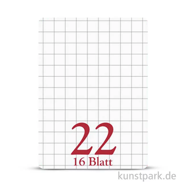 Artikelbild 2 des Artikels “Clairefontaine Schulheft DIN A4, 16 Blatt, 90g, Lin. 22, kariert 5 mm “