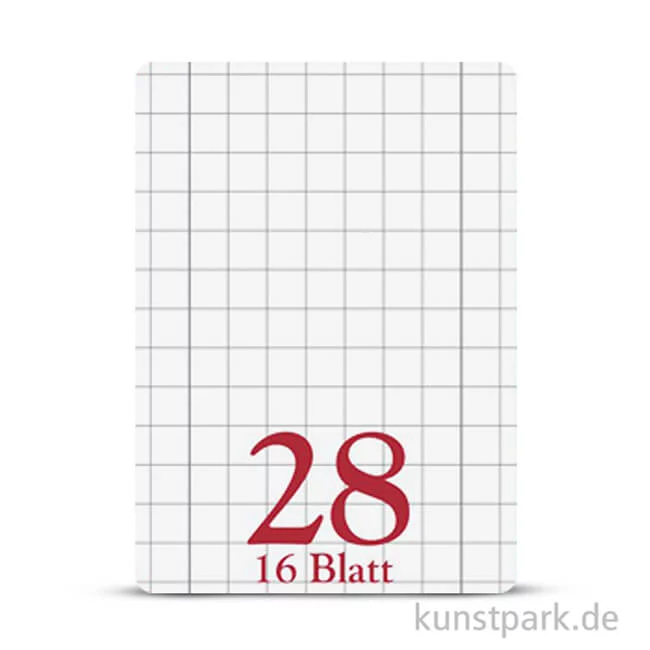 Artikelbild 2 des Artikels “Clairefontaine Schulheft DIN A4, 16 Blatt, 90g, Lin. 28, kariert “