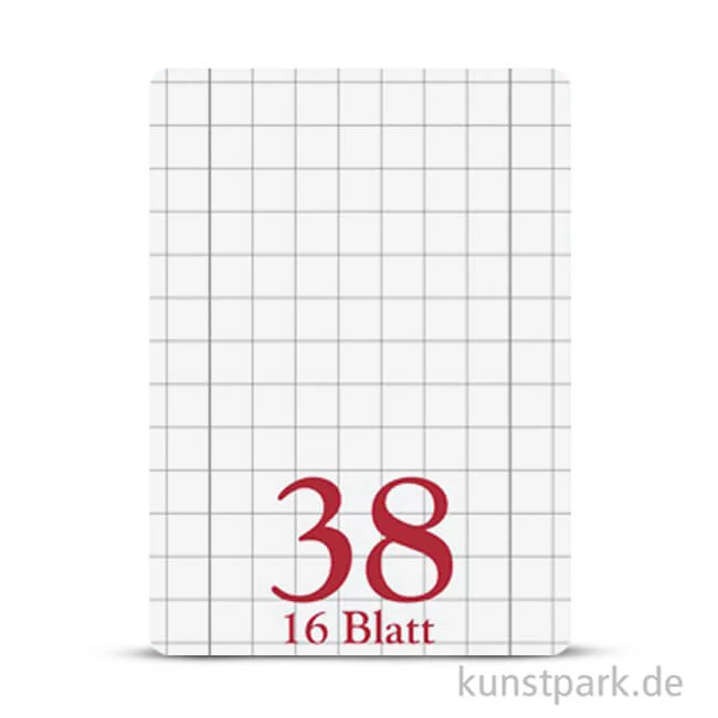 Artikelbild 2 des Artikels “Clairefontaine Schulheft DIN A4, 16 Blatt, 90g, Lin. 38, kariert gelocht “