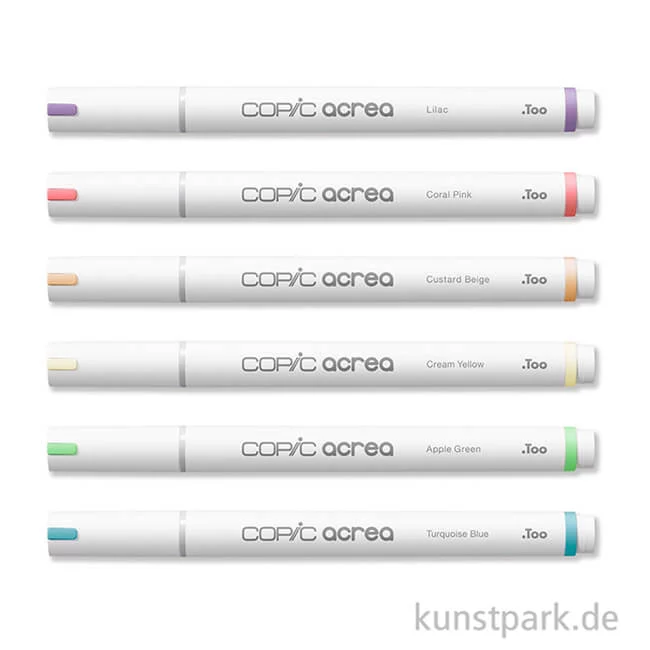 Artikelbild 2 des Artikels “COPIC acrea Paint Marker Set, Light, 6 Stück “