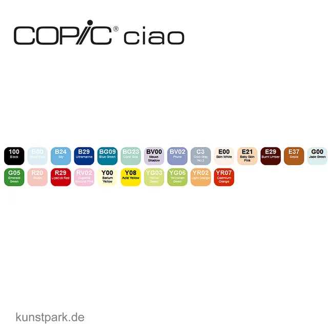 Artikelbild 2 des Artikels “COPIC ciao Set 24er - Basic “