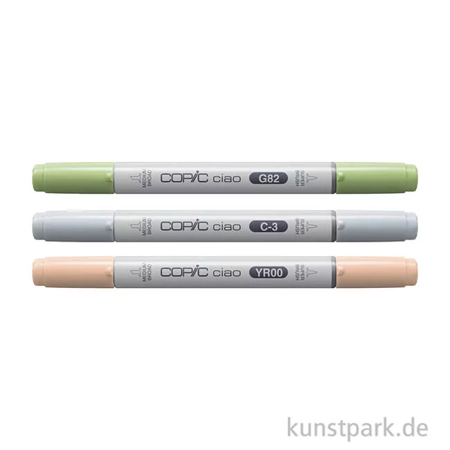 Artikelbild 2 des Artikels “COPIC ciao Set - 3er Natural Palette “