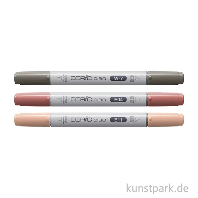 Artikelbild 2 des Artikels “COPIC ciao Set - 3er Warm Palette “