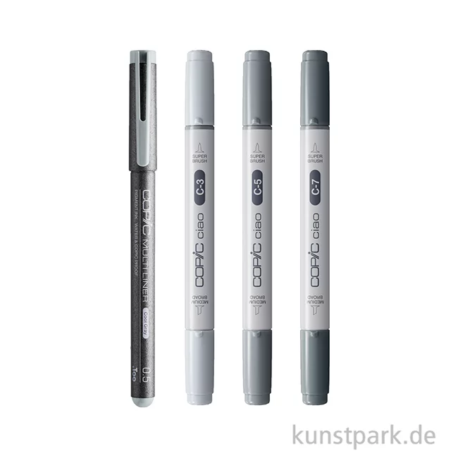 Artikelbild 2 des Artikels “COPIC ciao Shade Set - 4 Stifte, Dark Cool Gray “