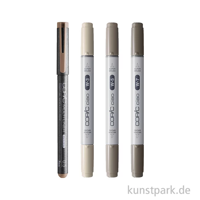 Artikelbild 2 des Artikels “COPIC ciao Shade Set - 4 Stifte, Dark Warm Gray “