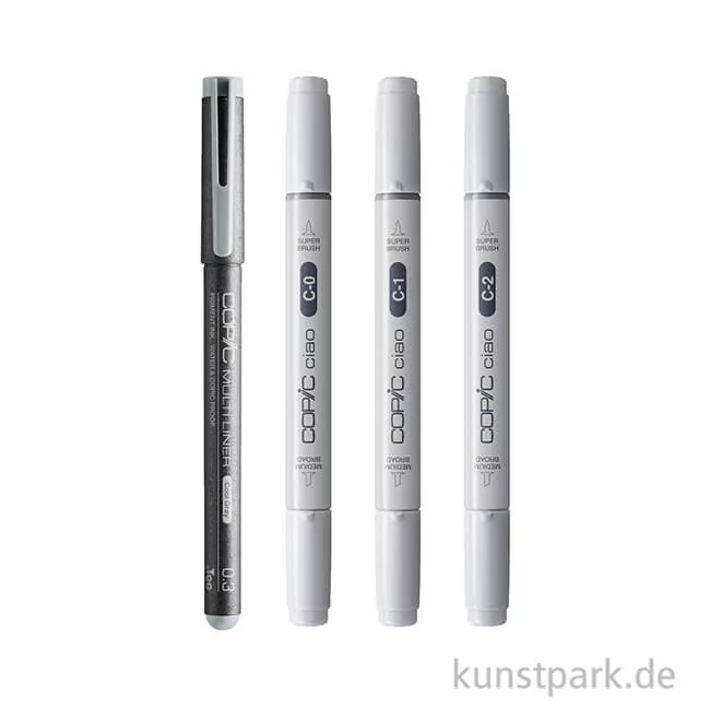 Artikelbild 2 des Artikels “COPIC ciao Shade Set - 4 Stifte, Light Cool Gray “