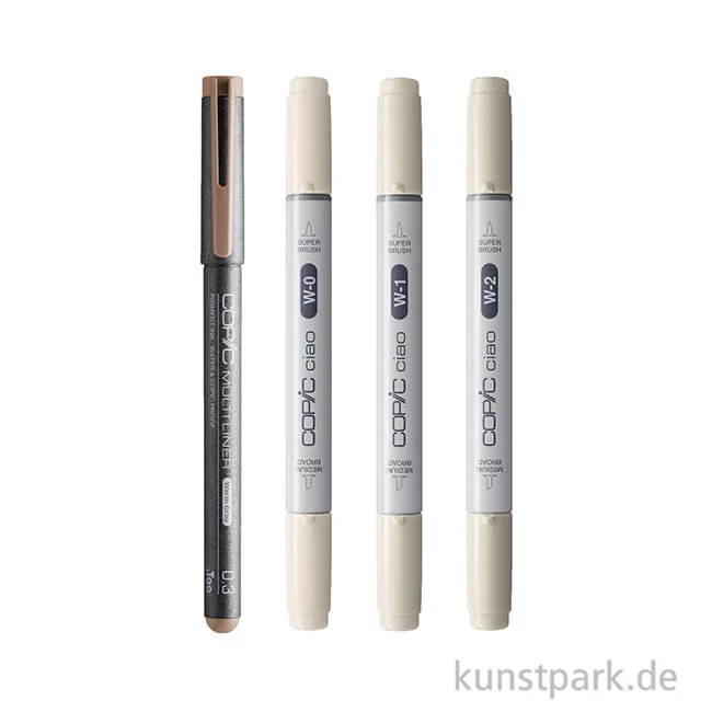 Artikelbild 2 des Artikels “COPIC ciao Shade Set - 4 Stifte, Light Warm Gray “