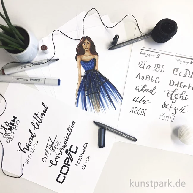 Artikelbild 2 des Artikels “COPIC Multiliner Calligraphy Set, 2 Stifte “