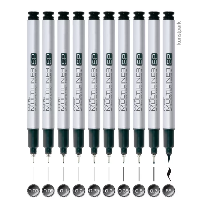Artikelbild 2 des Artikels “COPIC Multiliner SP - der Profi Fineliner “