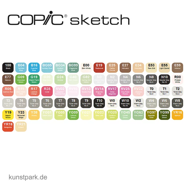 Artikelbild 2 des Artikels “COPIC sketch Set 72er - C “