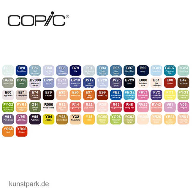 Artikelbild 2 des Artikels “COPIC sketch Set 72er - D “