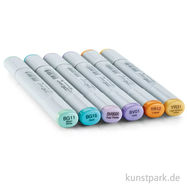 Artikelbild 2 des Artikels “COPIC Sketch Set - Pale Pastels, 6 Marker “