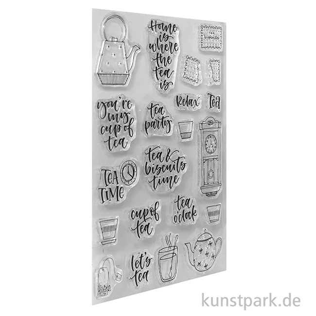 Artikelbild 2 des Artikels “CraftEmotions Clear Stamps - Tea Time, DIN A5 “