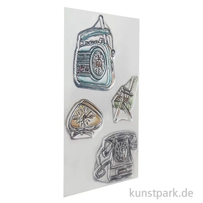 Artikelbild 2 des Artikels “CraftEmotions Clear Stamps - Vintage Motive, DIN A6 “