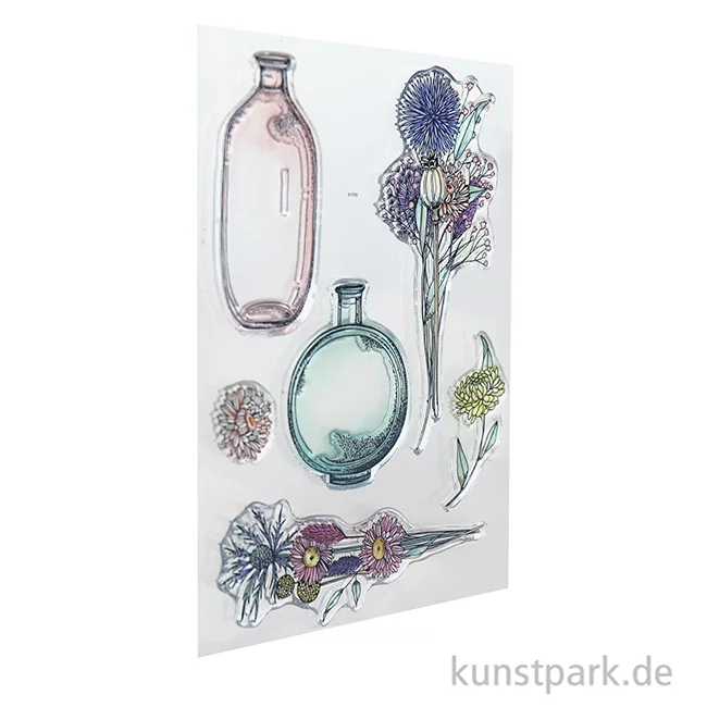 Artikelbild 2 des Artikels “CraftEmotions Clear Stamps - Trockenblumen Vasen, DIN A6 “