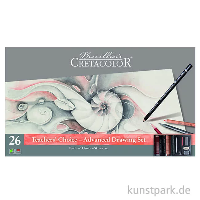 Artikelbild 2 des Artikels “Cretacolor Teachers Choice - 26 teiliges Zeichenset im Metalletui “