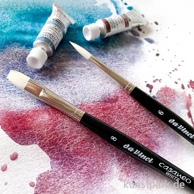 Artikelbild 2 des Artikels “da Vinci - CASANEO WHITE, Set für Supergranulierende Aquarellfarben “