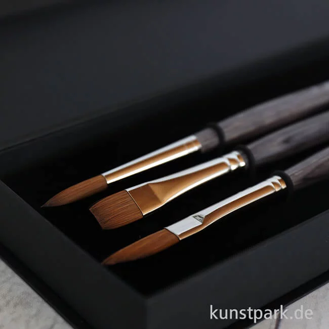 Artikelbild 2 des Artikels “da Vinci COLINEO Pinsel Geschenkbox mit 3 Aquarellpinseln “