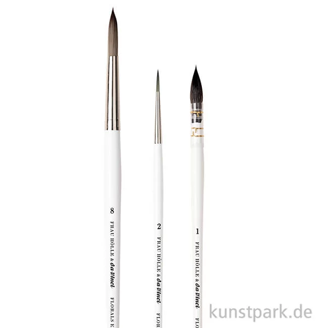 Artikelbild 2 des Artikels “da Vinci - Frau Hölle Edition Floral, 3 Pinsel im Set “