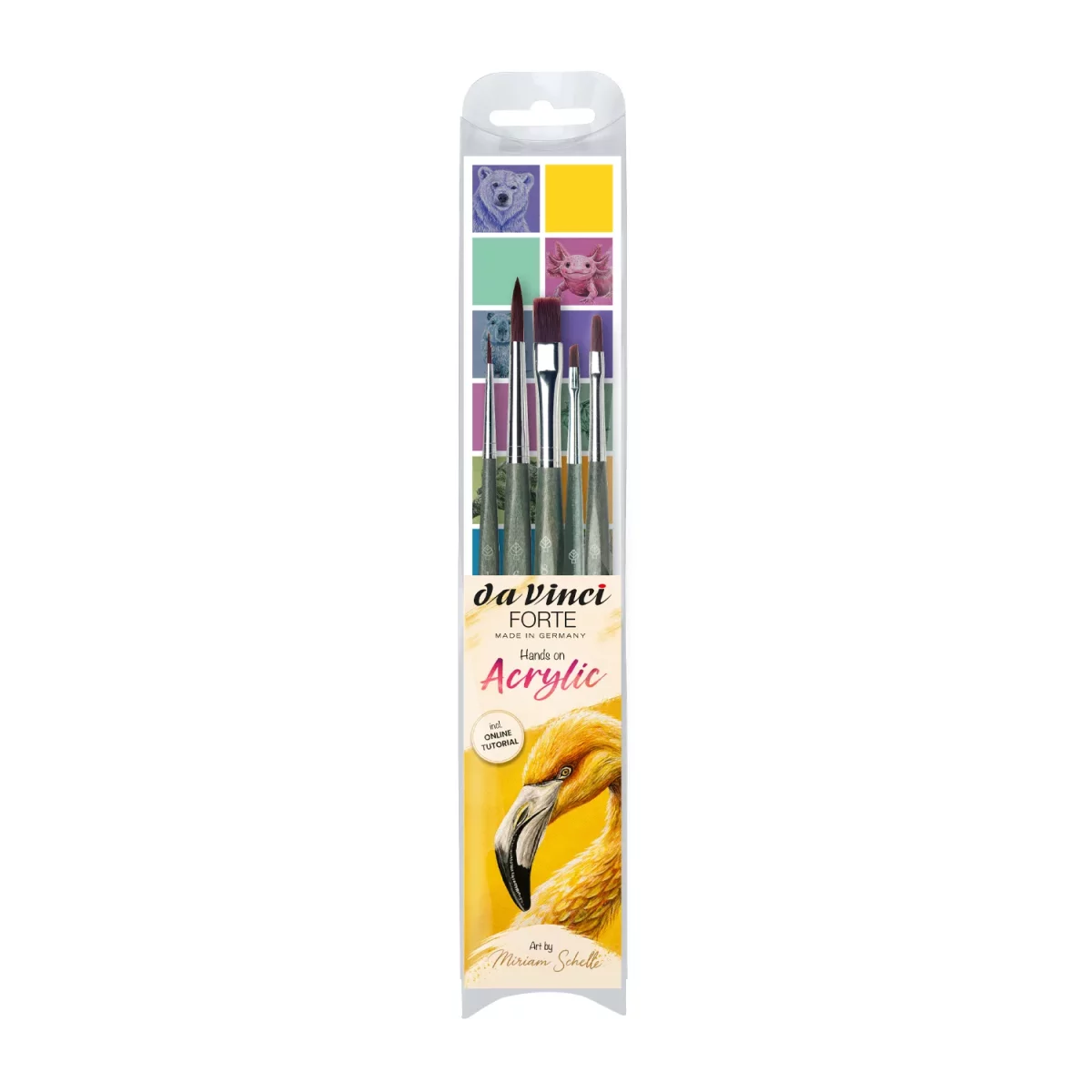 Artikelbild 2 des Artikels “da Vinci HANDS ON ACRYLIC - Acrylpinsel Set für Anfänger “