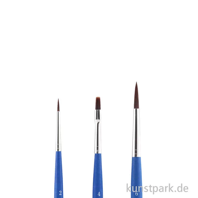 Artikelbild 2 des Artikels “da Vinci Hobbypinselset FORTE-Basic 3 Pinsel “