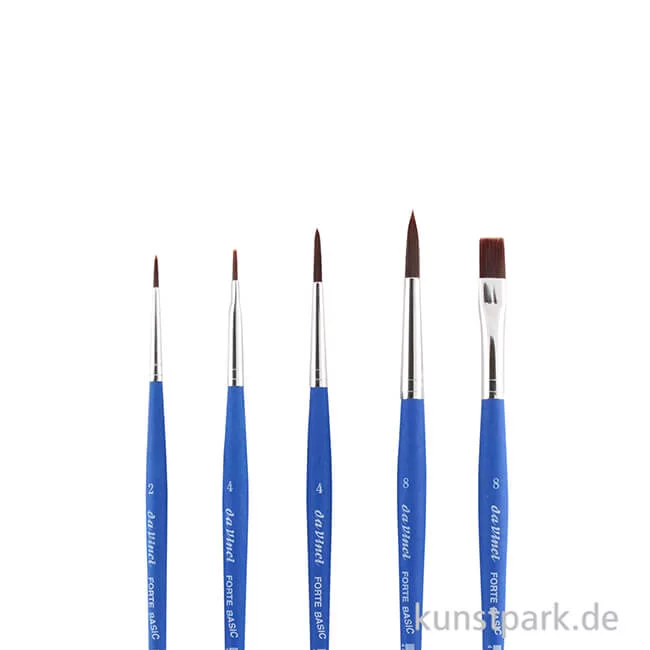 Artikelbild 2 des Artikels “da Vinci Hobbypinselset FORTE-Basic 5 Pinsel “