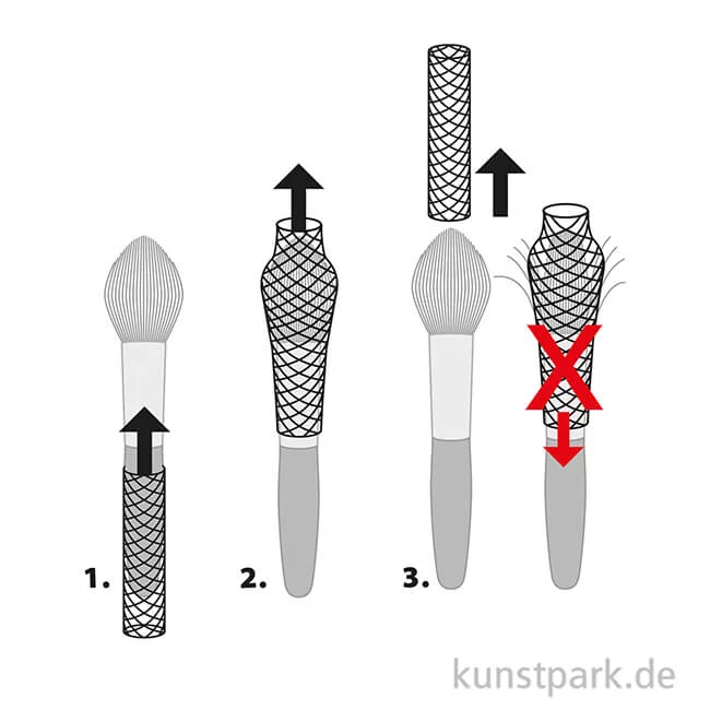 Artikelbild 2 des Artikels “da Vinci Pinselschutzhüllen - 12 Stück in 2 Größen “