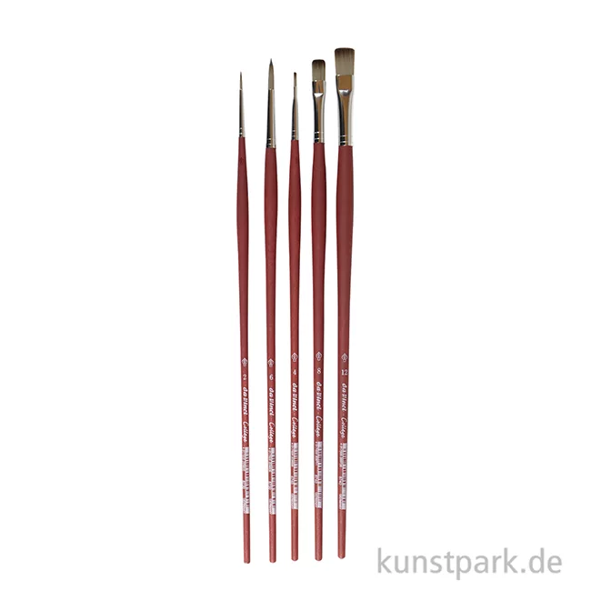 Artikelbild 2 des Artikels “da Vinci Pinselset COLLEGE, 5 Pinsel für Kunst und Hobby “