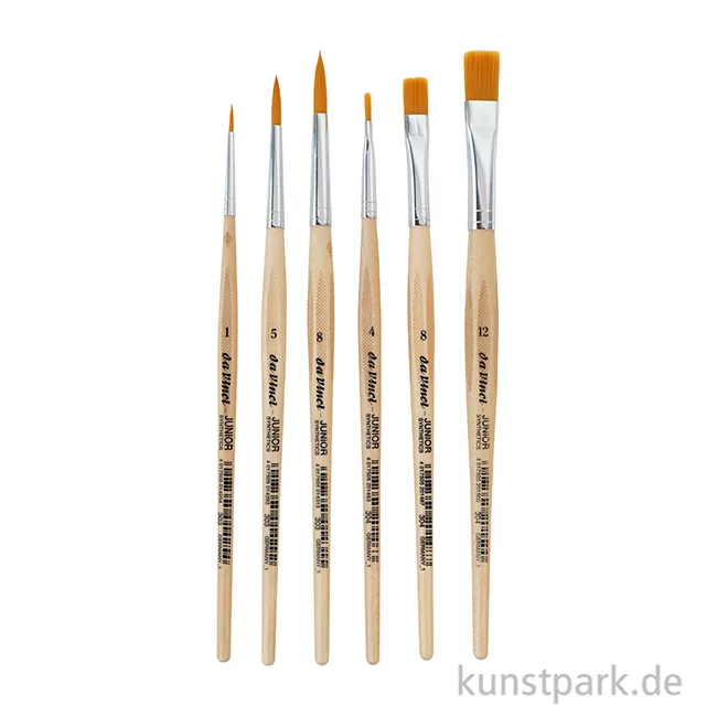 Artikelbild 2 des Artikels “da Vinci Pinselset JUNIOR 6 Pinsel für Schule und Kindergarten “