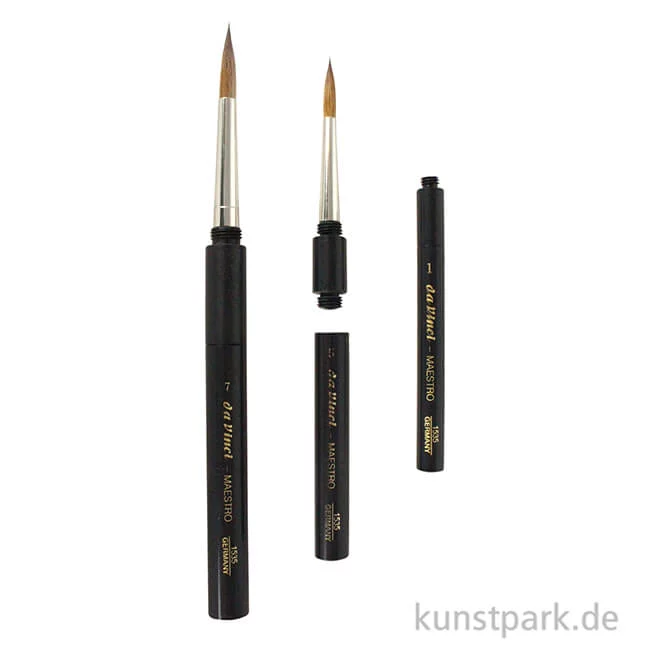 Artikelbild 2 des Artikels “da Vinci Serie 1535TP MAESTRO Kolinsky Aquarell-Taschenpinsel rund “