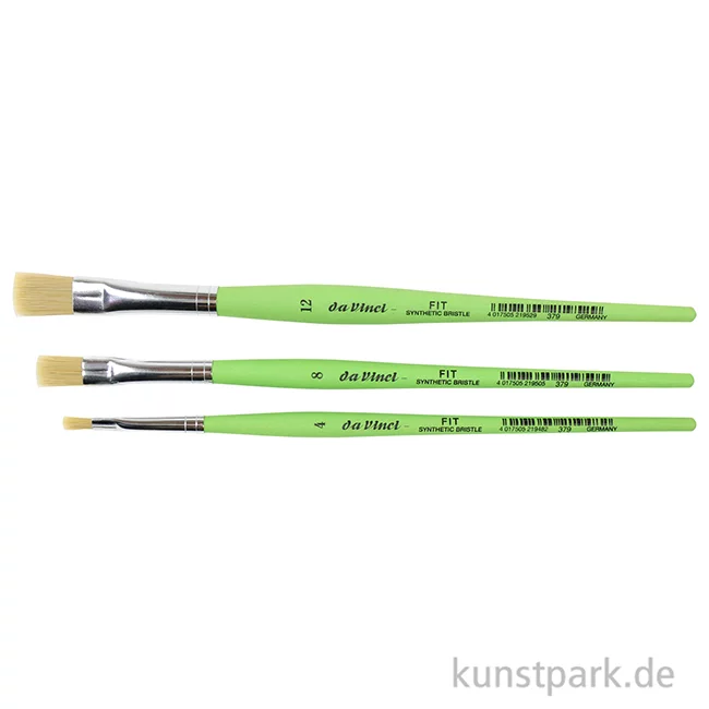 Artikelbild 2 des Artikels “da Vinci Serie 379 - FIT SYNTHETIC BRISTLE - 3 Borstpinsel im Set “