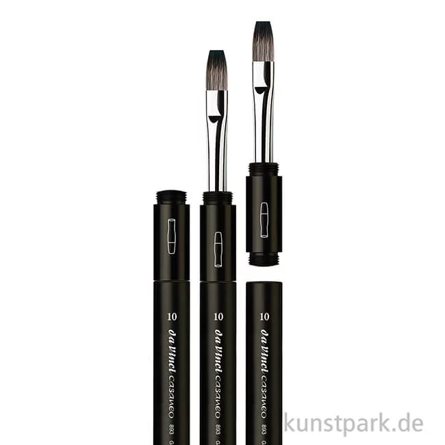 Artikelbild 2 des Artikels “da Vinci Serie 893T - CASANEO Aquarell Reisepinsel flach “